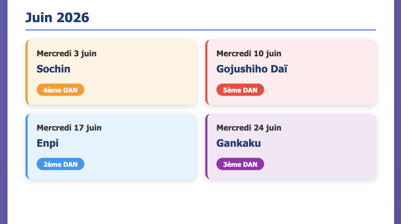 Club Karate Paris Cours Kata Paris